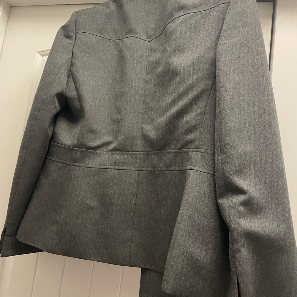 Gray Blazer Jacket - Picture 3 of 4
